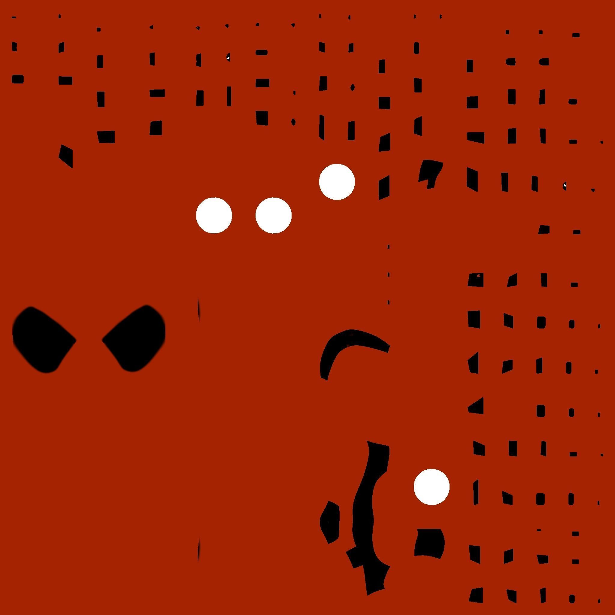 Deadpool Character Low-poly 3D model_1