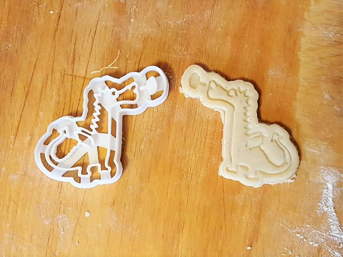 Dragon cookie cutter 3D print model_0