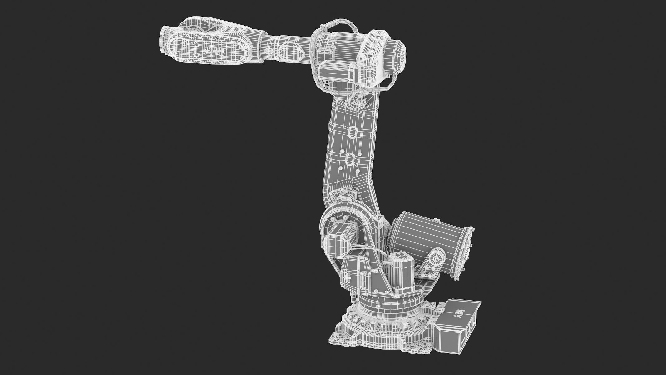 34 ABB Industrial Robots Collection 3D model_53