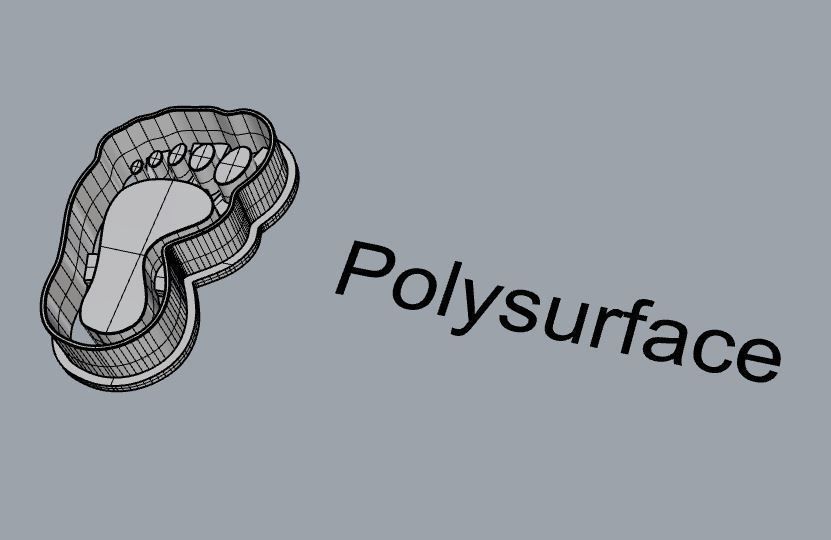 Foot cookie cutter 3D print model_3