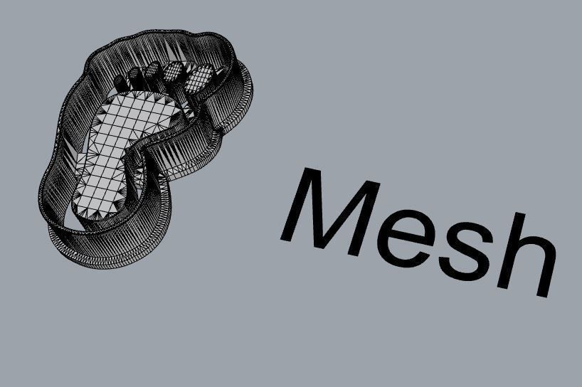 Foot cookie cutter 3D print model_2