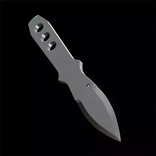 Spyderco Spyder throwing knife steel blade