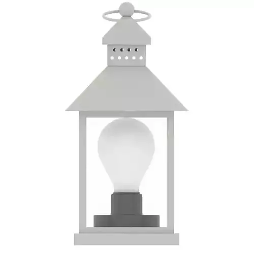 Lantern with a Bulb
