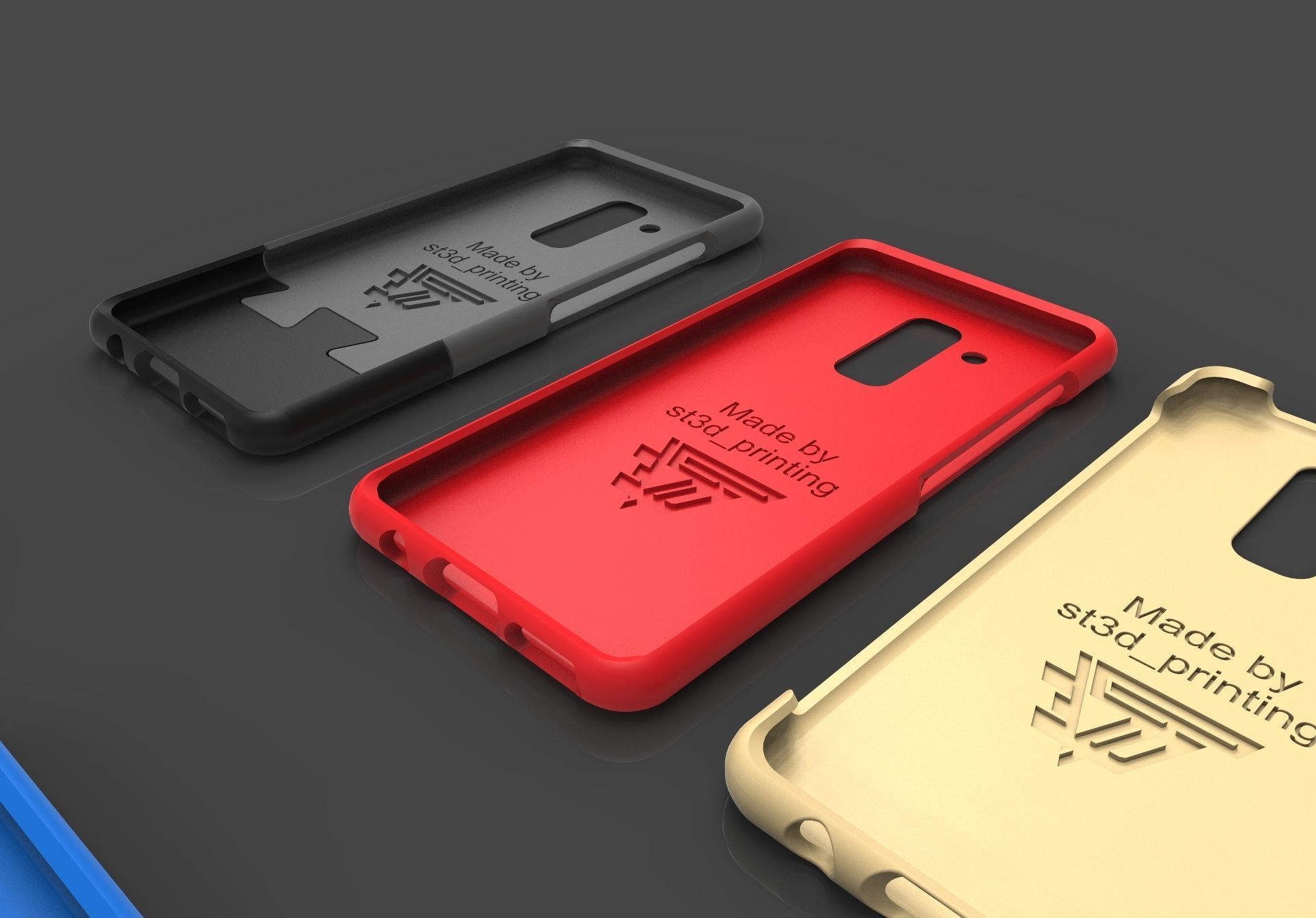 Cover for Huawei mate 20 lite to print in PLA or TPU 3D print model_3