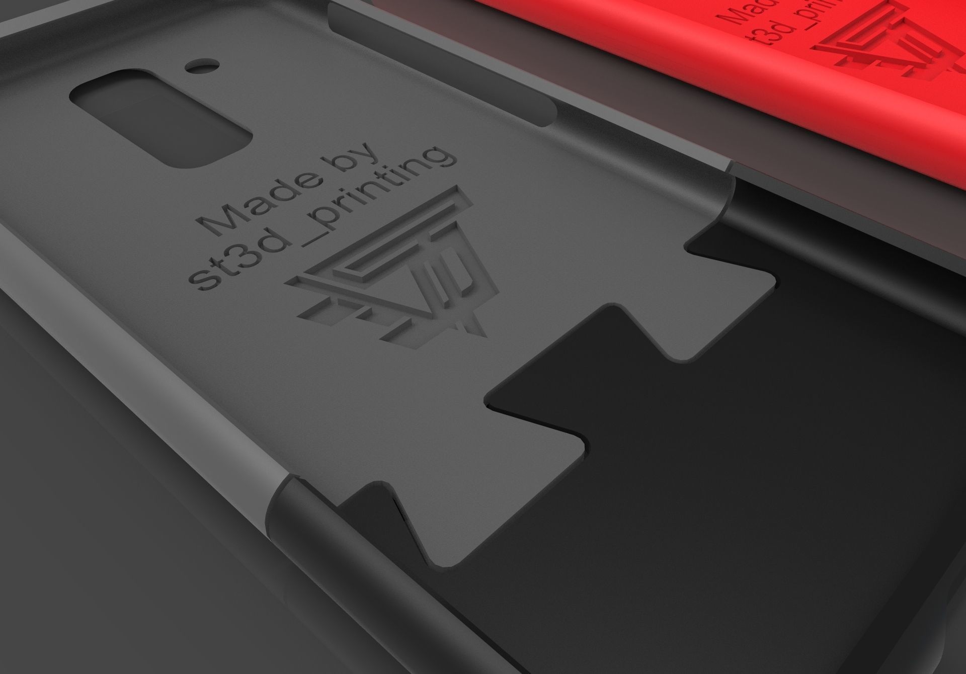 Cover for Huawei mate 20 lite to print in PLA or TPU 3D print model_2