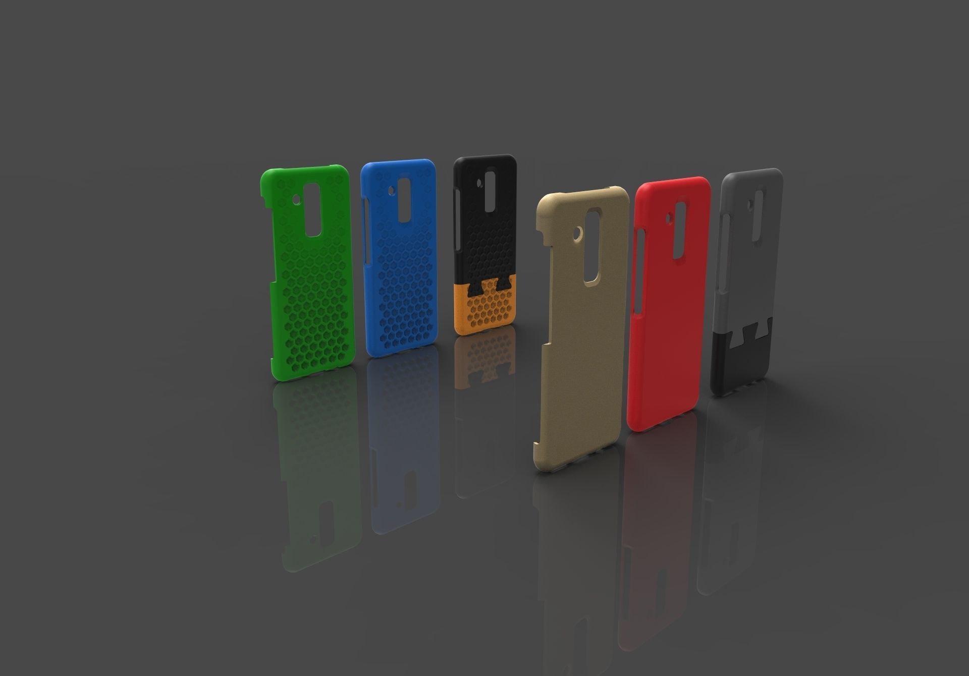 Cover for Huawei mate 20 lite to print in PLA or TPU 3D print model_9