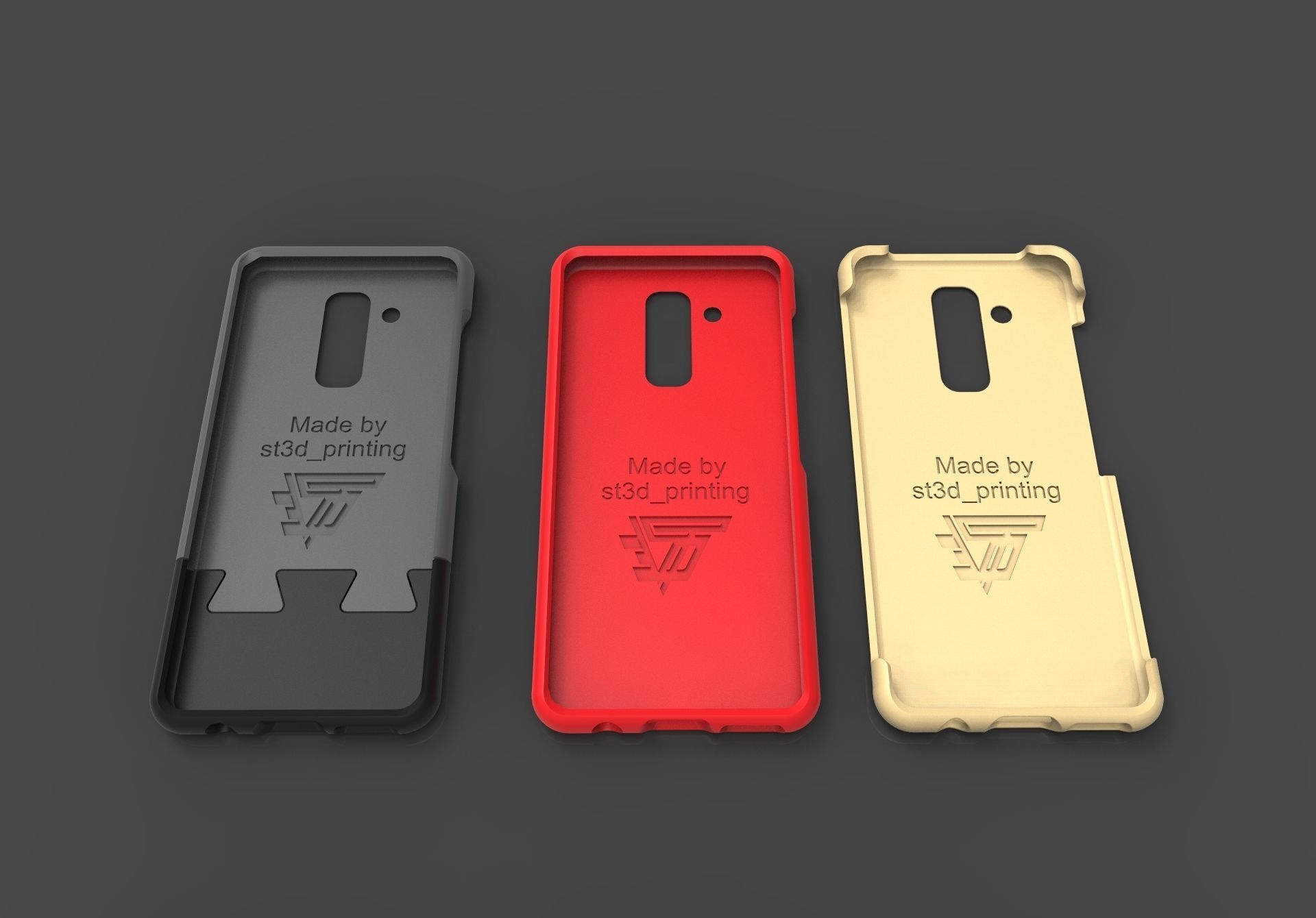 Cover for Huawei mate 20 lite to print in PLA or TPU 3D print model_8