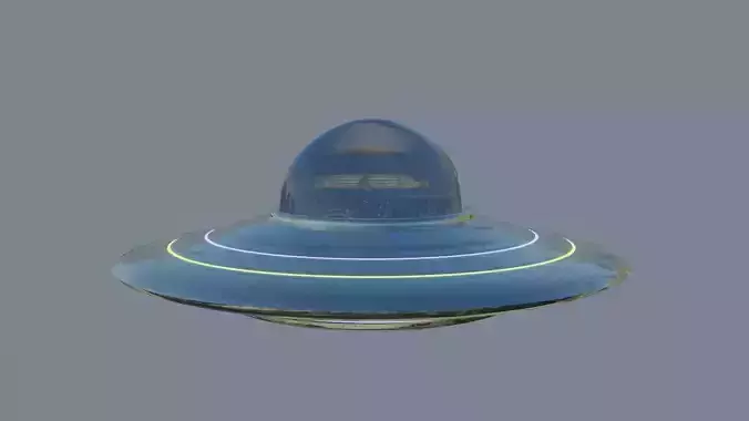 UFO 3D MODEL light
