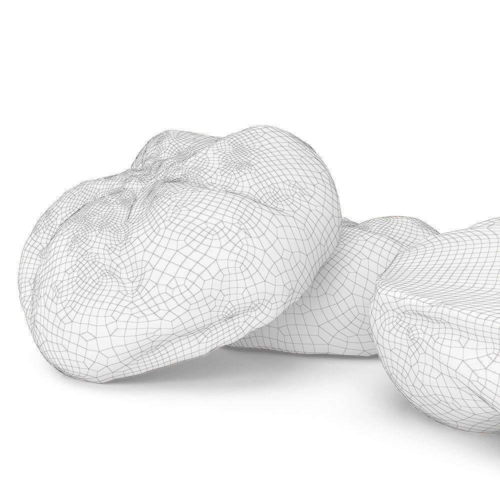 Bread Roll 3D model_9