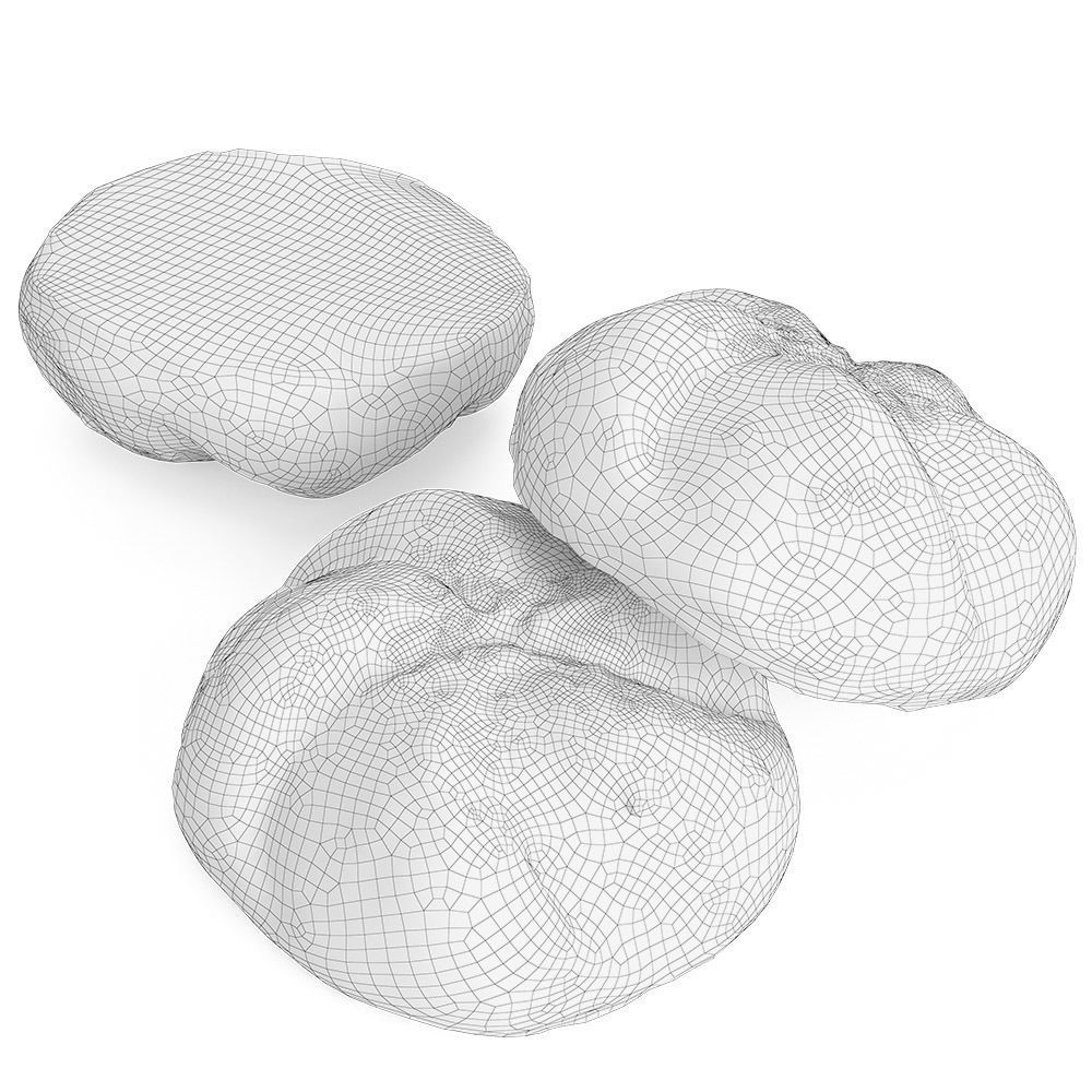 Bread Roll 3D model_6