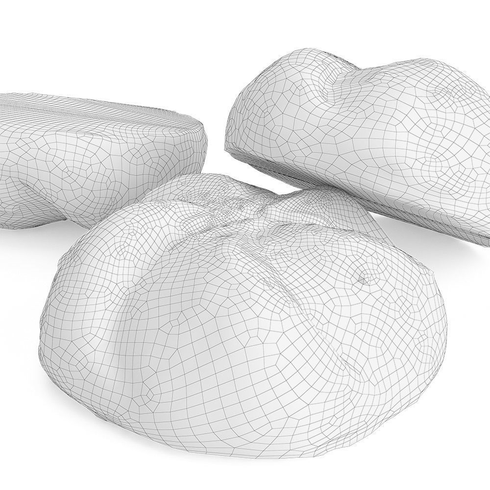 Bread Roll 3D model_7