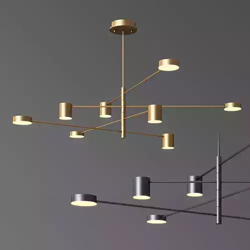 Sunshine Minimalist led ceiling chandelier Lampatron