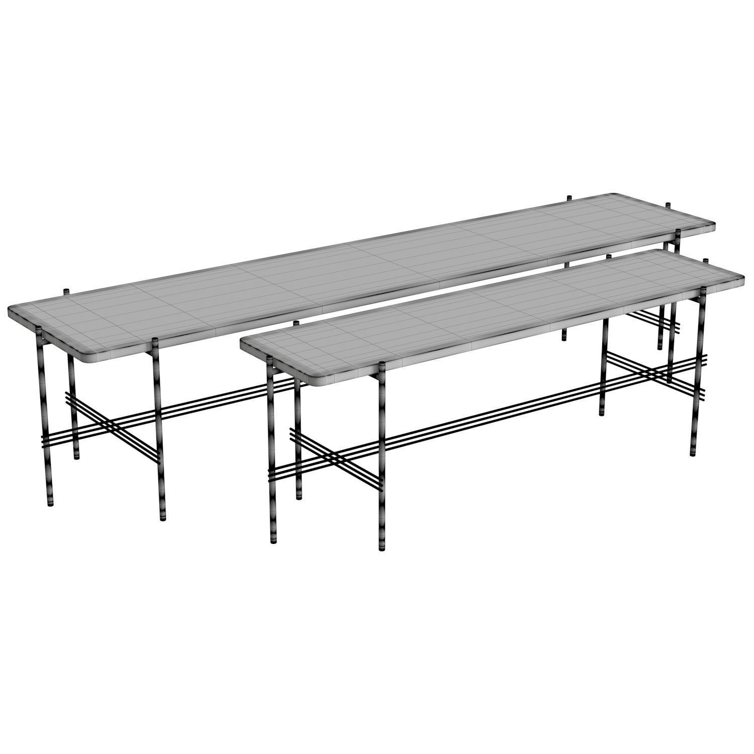 TS Console 1 Rack 3D model_4