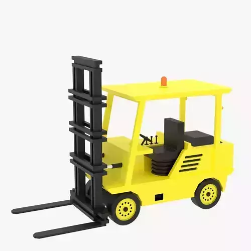 Cartoon Forklift