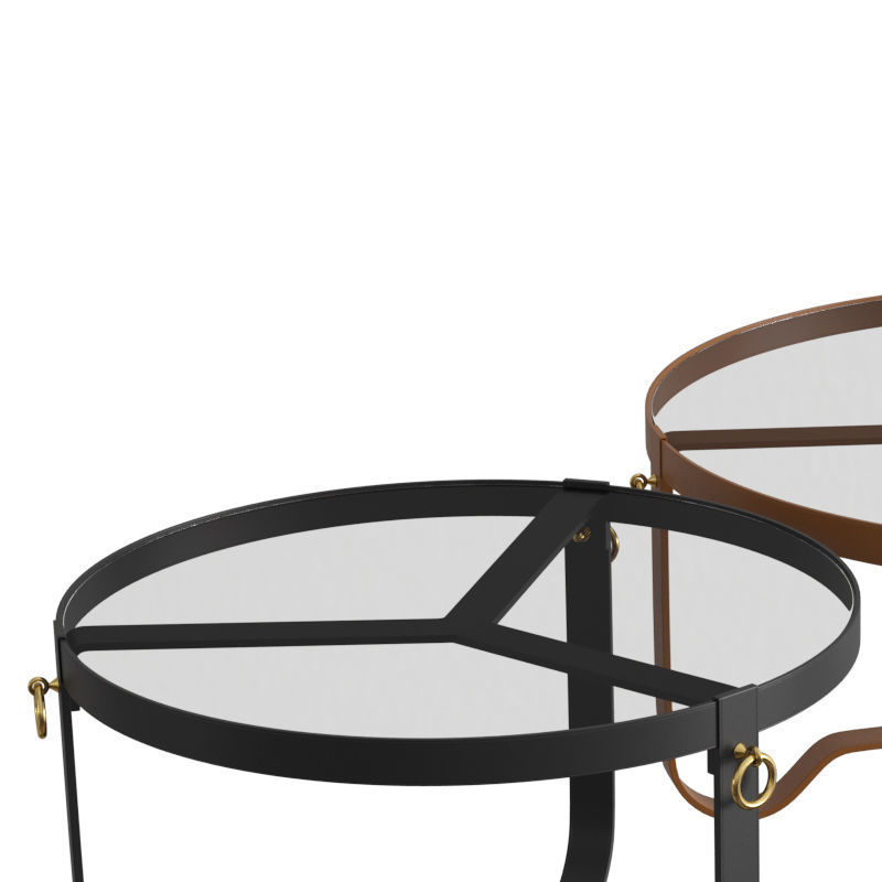Adnet Coffee Table 3D model_1