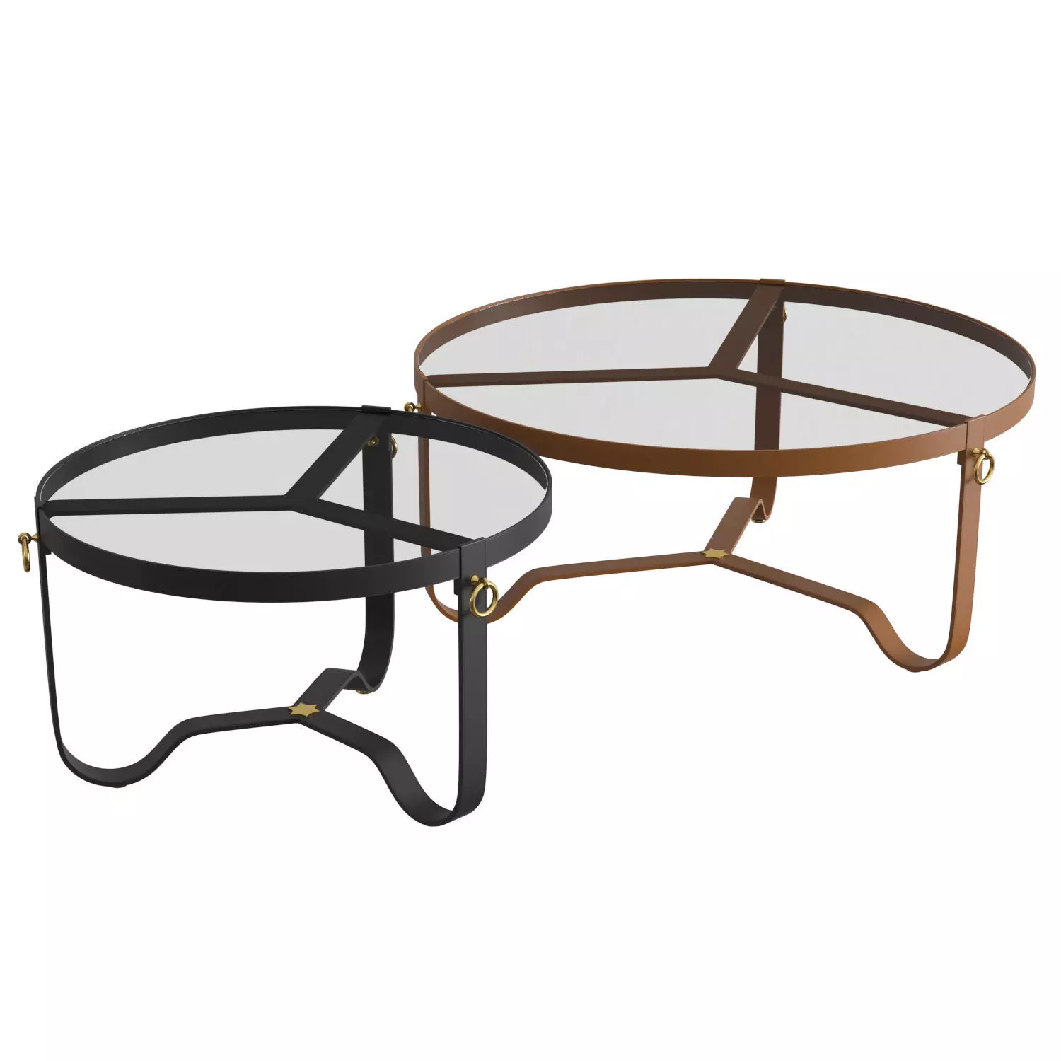 Adnet Coffee Table 3D model_0
