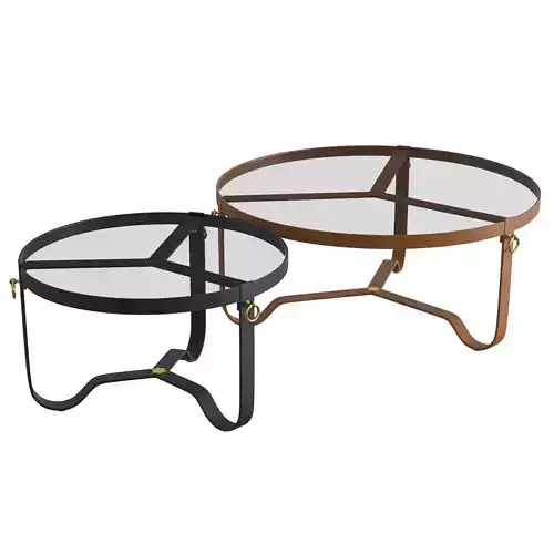 Adnet Coffee Table 3D model Adnet Coffee Table 3D model
