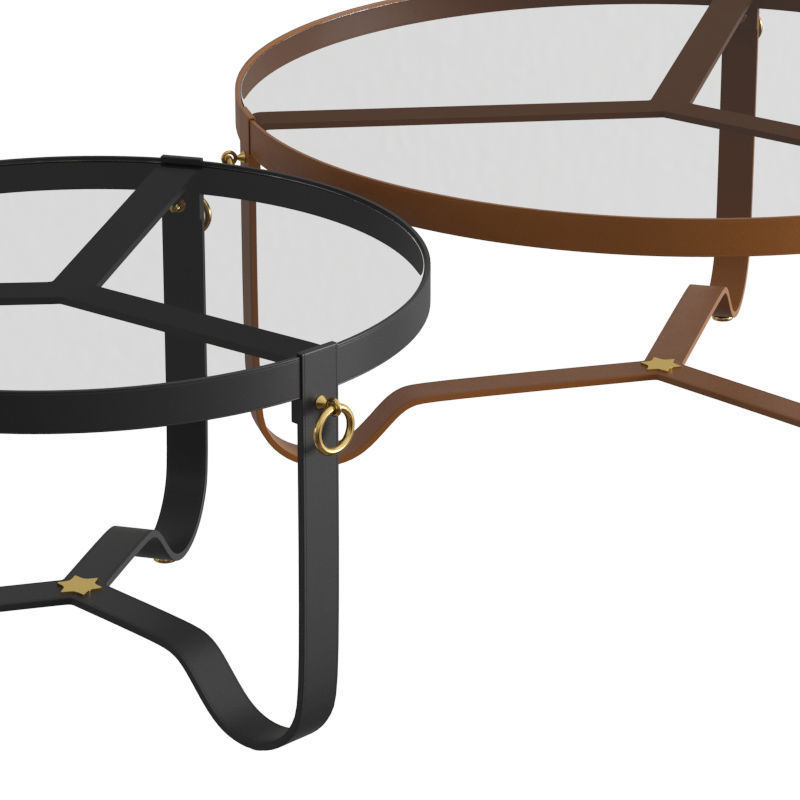 Adnet Coffee Table 3D model_3