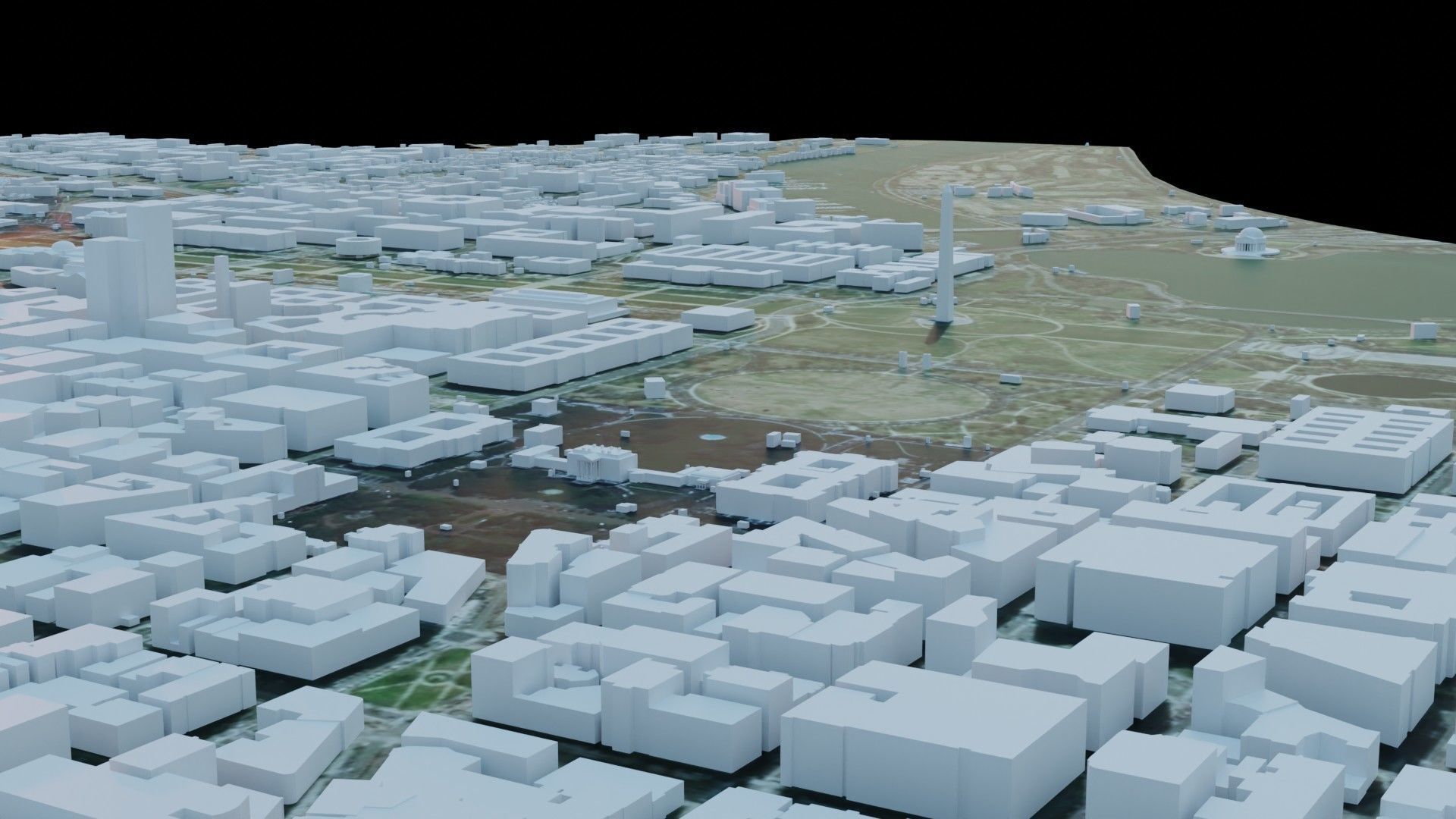 Washington DC - USA 3D model_2