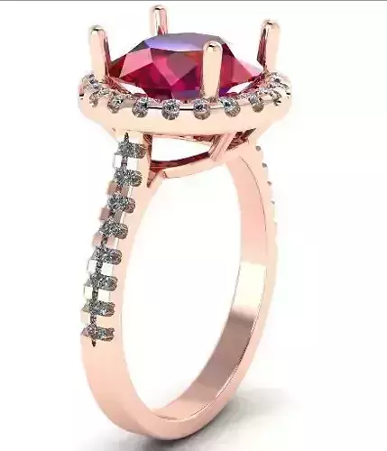 86  Womens ring to large stones