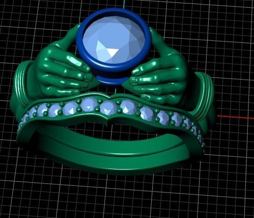70 ring 3D print model_6