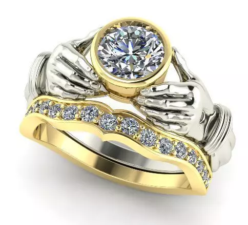 70 ring 3D print model_0