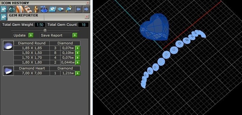 70 ring 3D print model_1