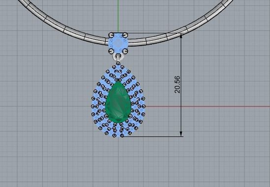 63 pandants 3D print model_3