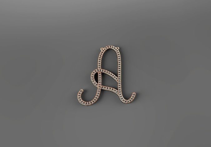 49 A bukva Free 3D print model