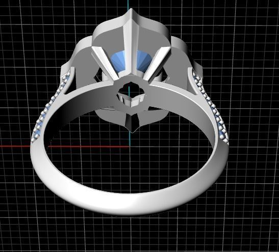 48 ring 3D print model_2