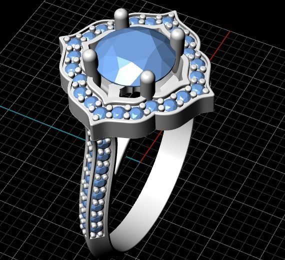 48 ring 3D print model_3