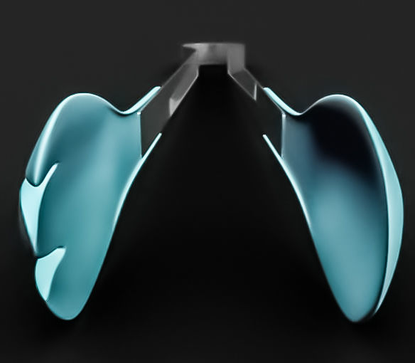 Cooking Tongs 3D Model Low-poly 3D model_3