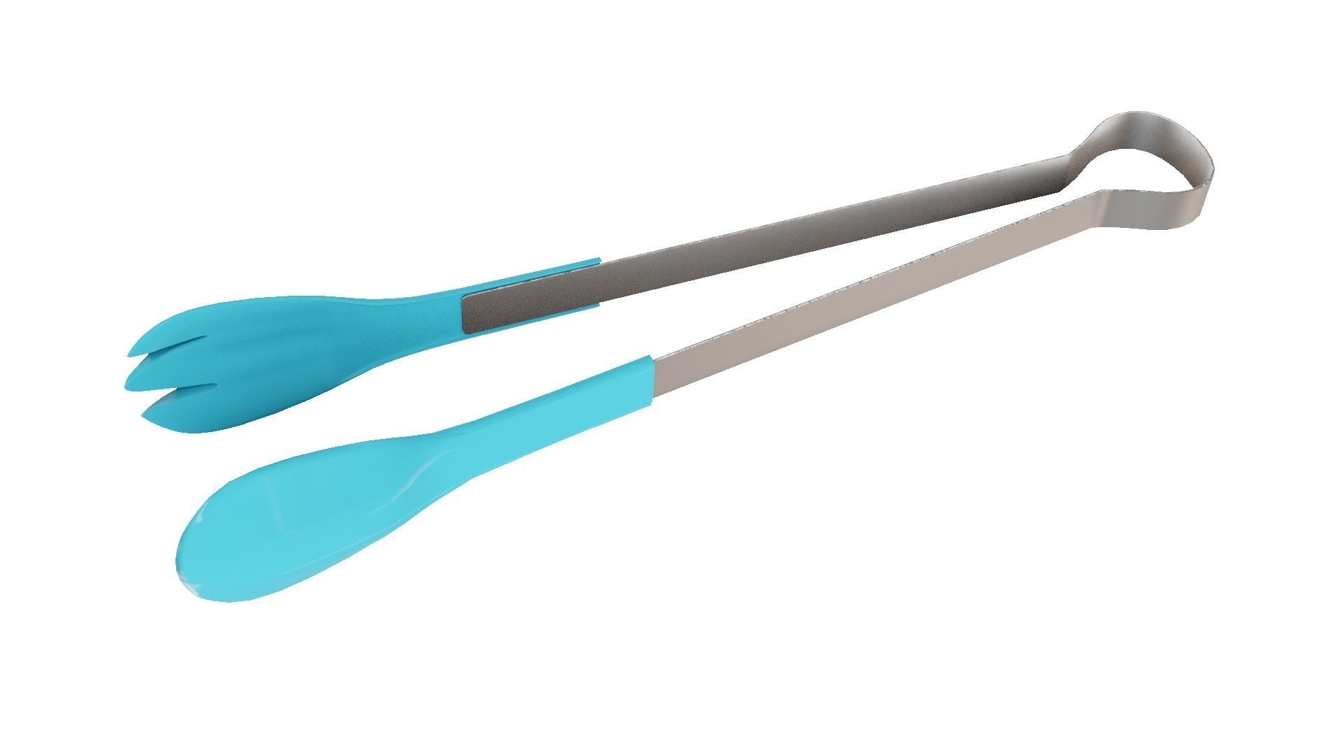 Cooking Tongs 3D Model Low-poly 3D model_2