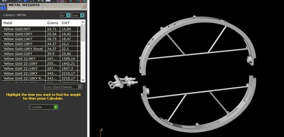 28 braclet cart 3D print model_5