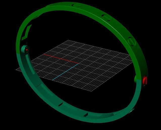 28 braclet cart 3D print model_2