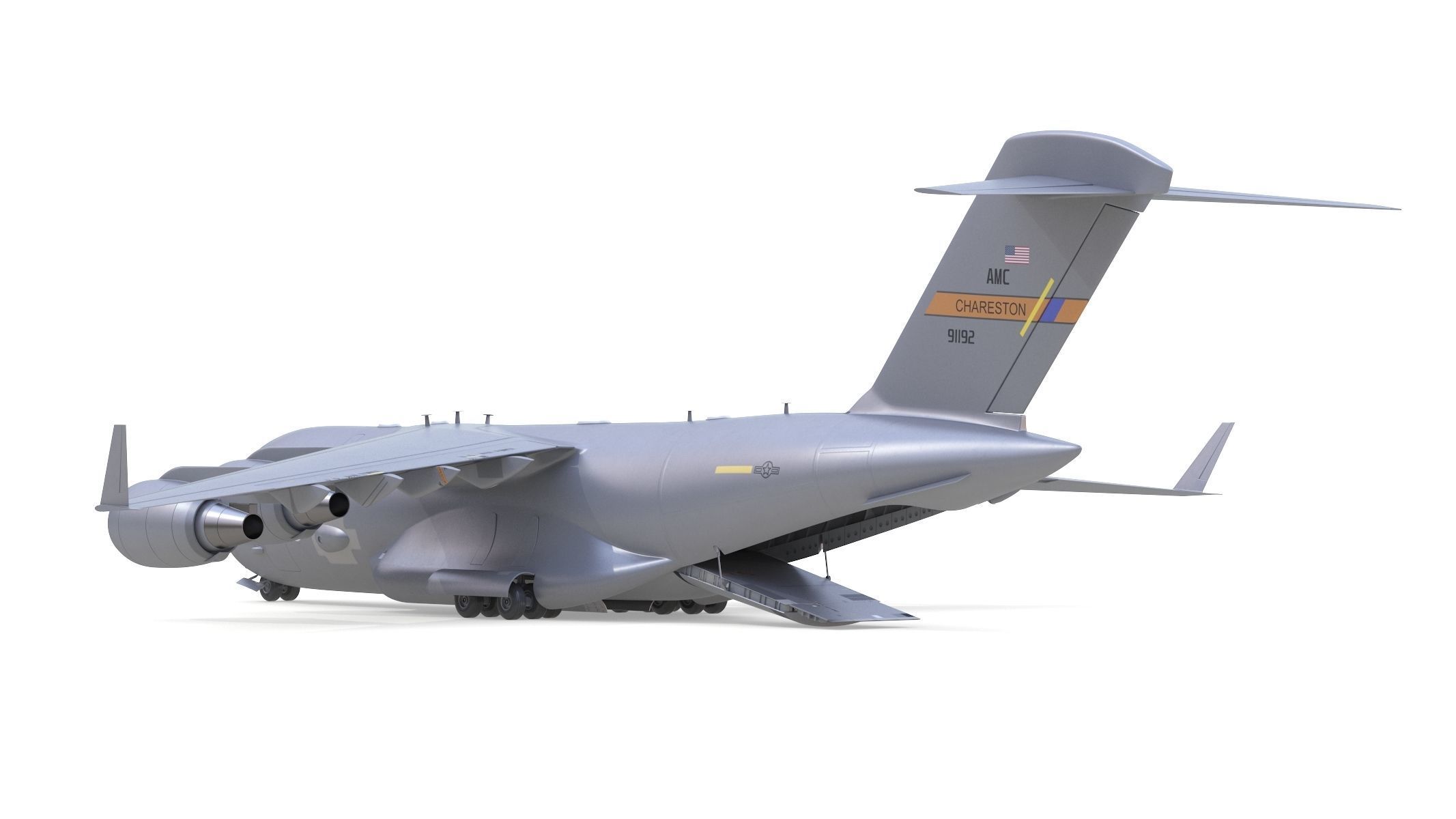 Boeing C-17 Globemaster 3D model_4