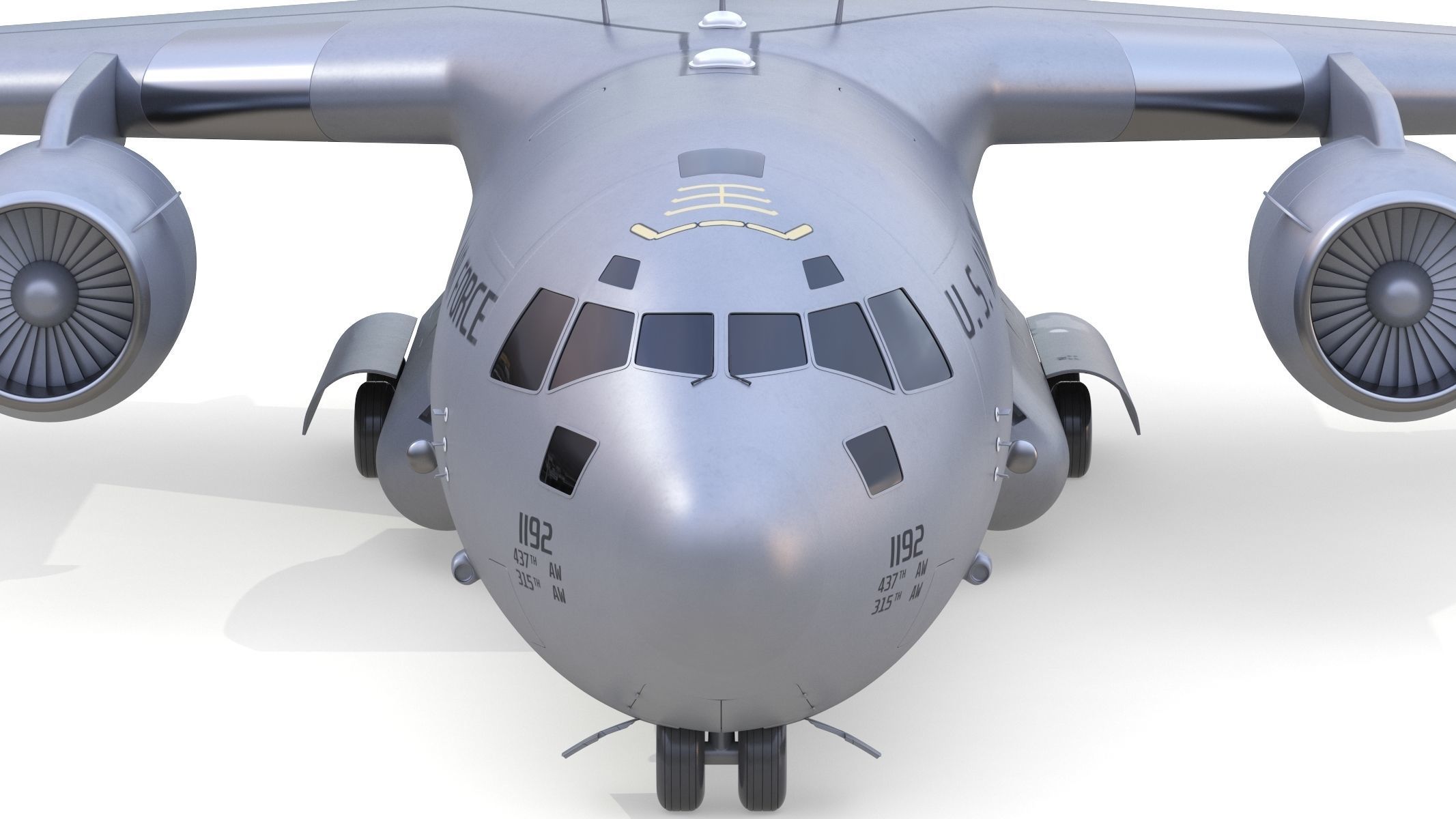 Boeing C-17 Globemaster 3D model_17