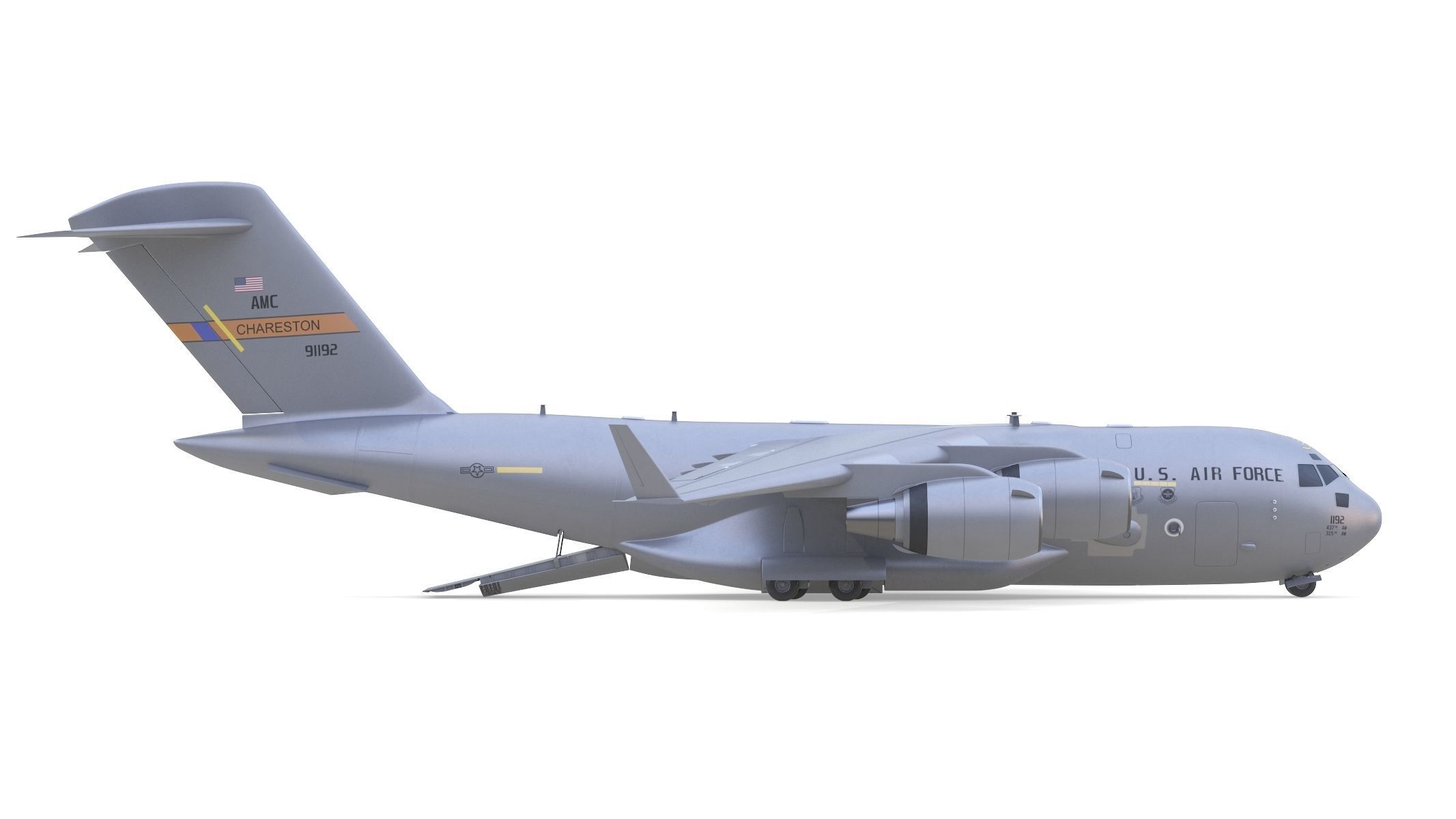 Boeing C-17 Globemaster 3D model_1