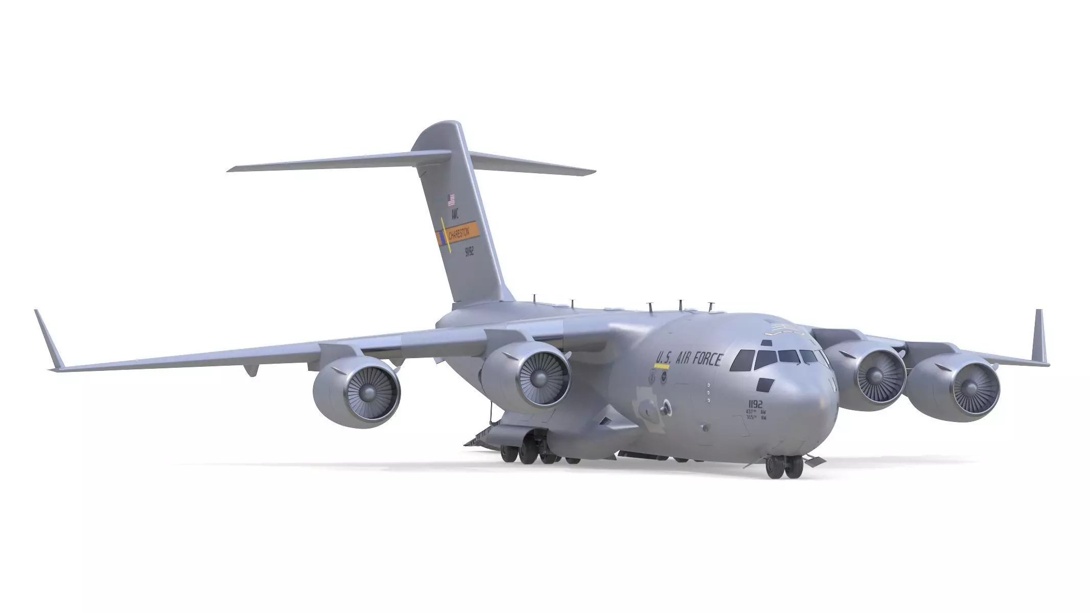 Boeing C-17 Globemaster 3D model_0