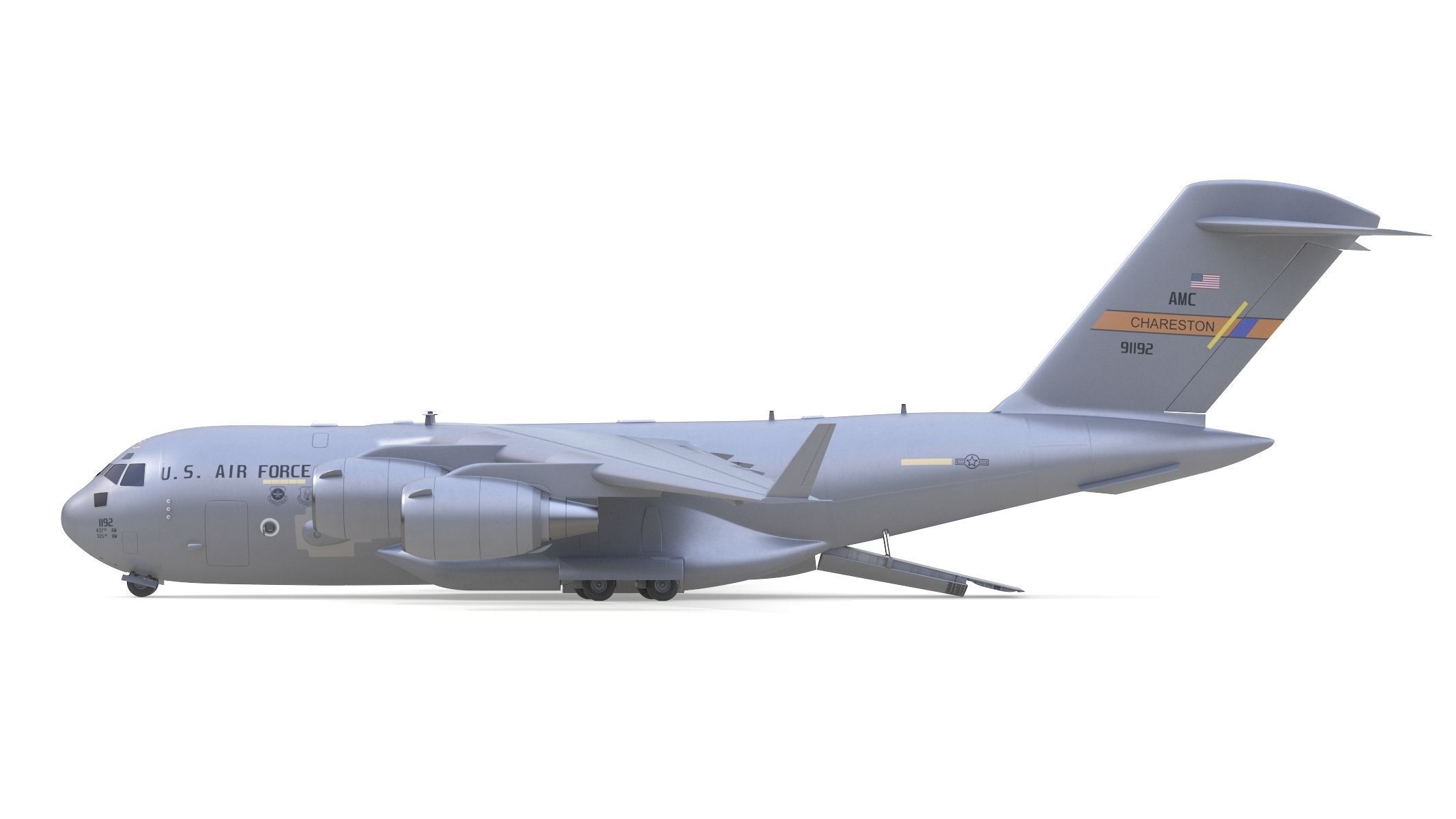 Boeing C-17 Globemaster 3D model_5