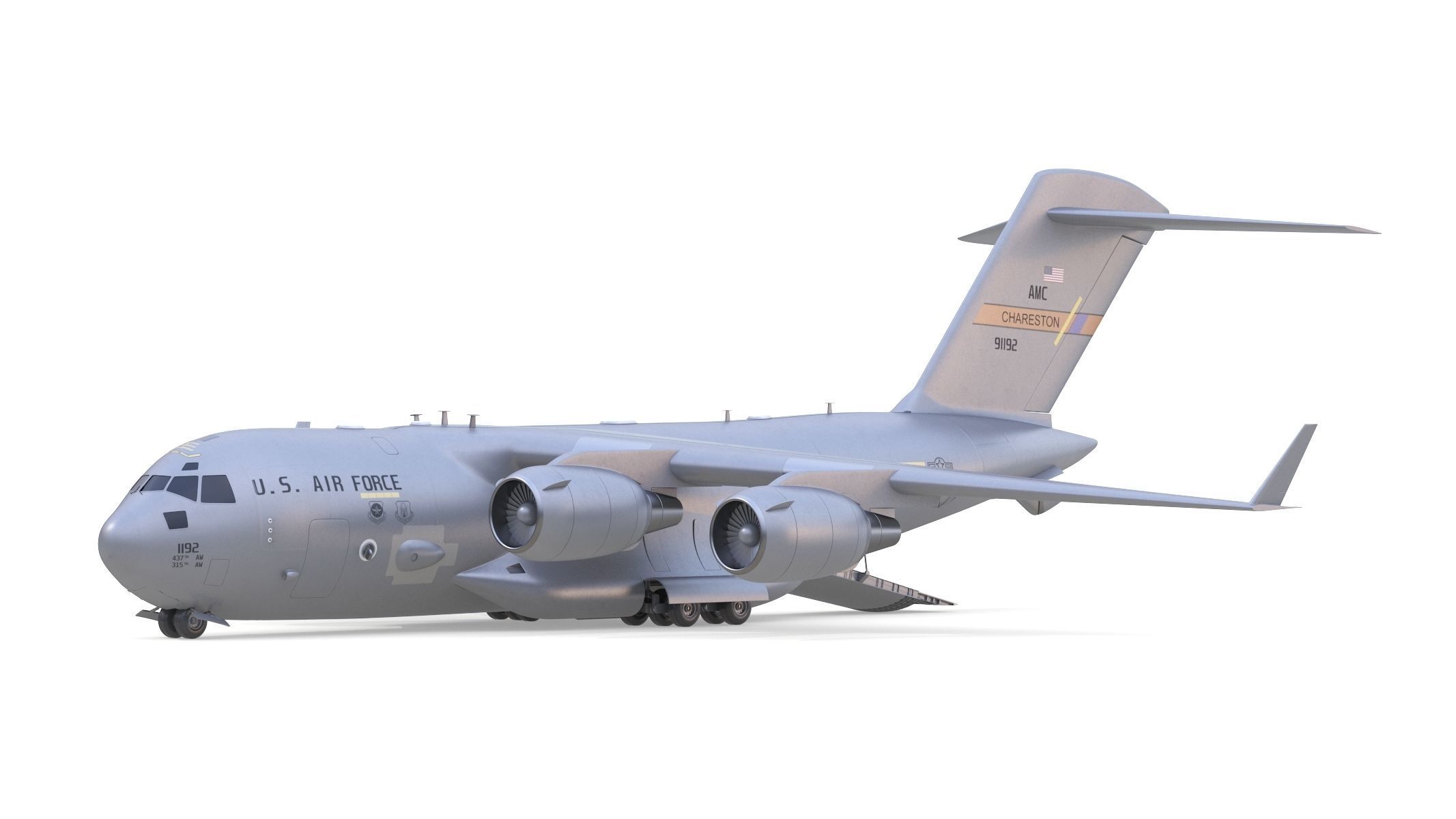Boeing C-17 Globemaster 3D model_6