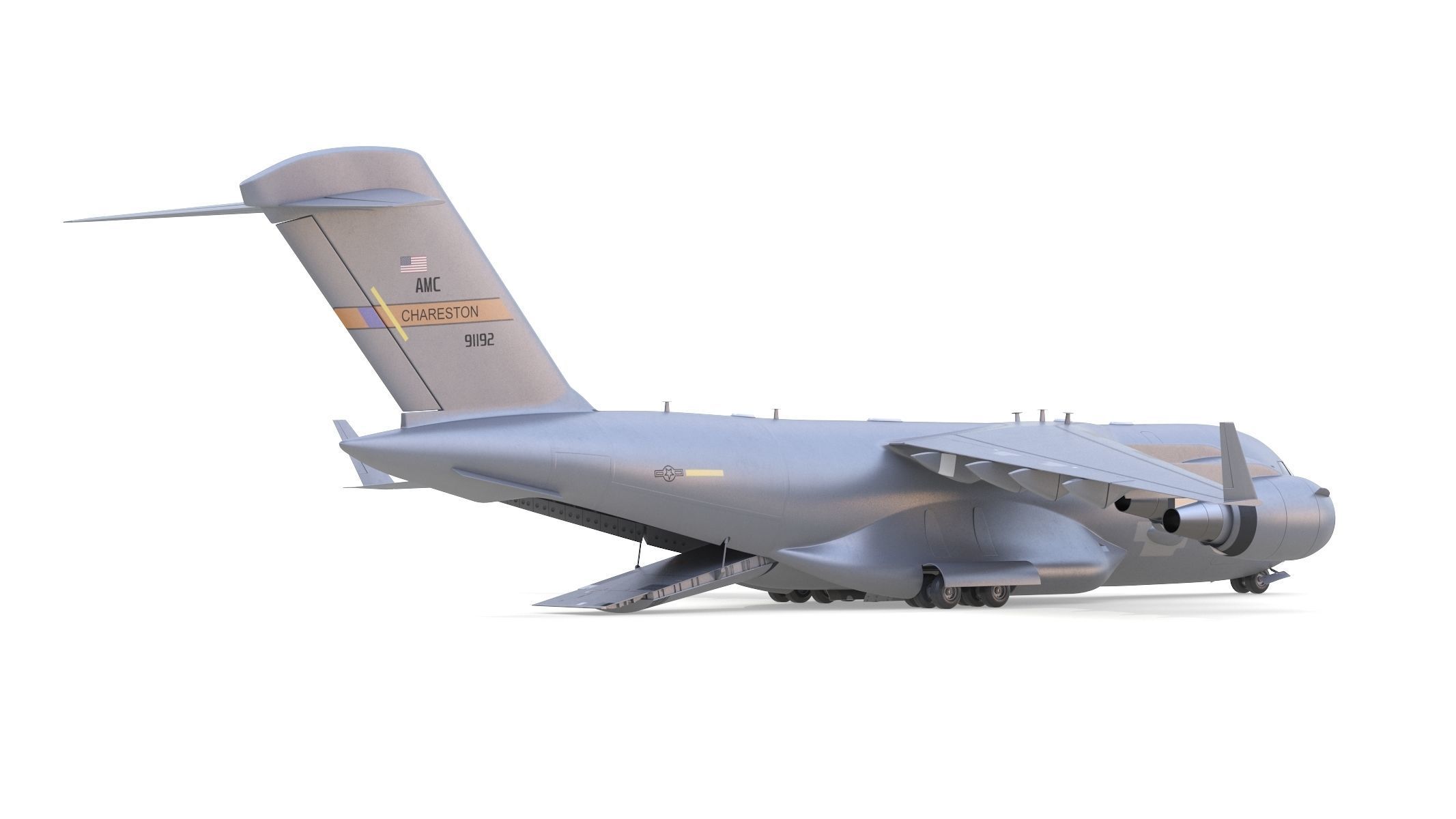 Boeing C-17 Globemaster 3D model_2