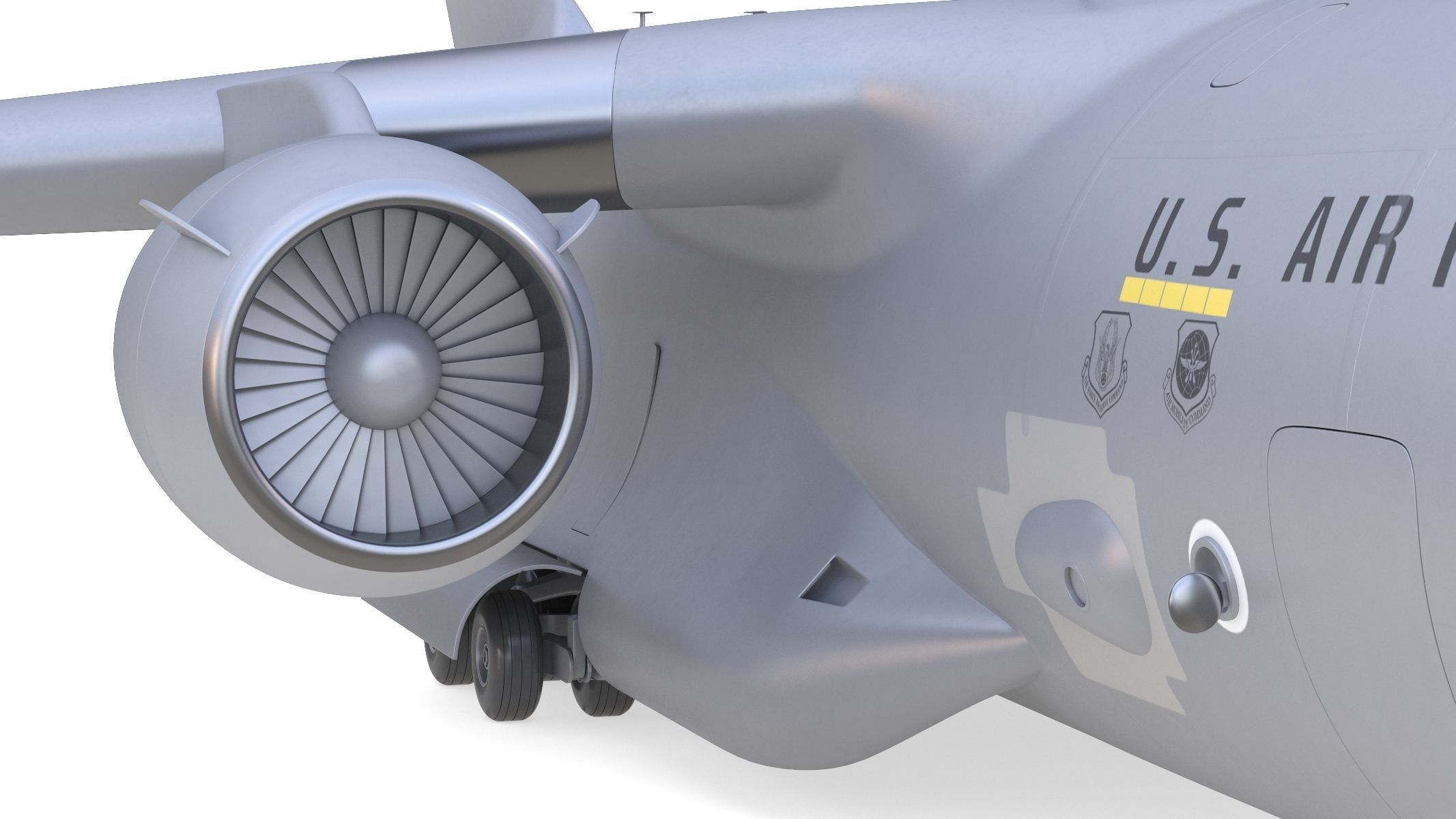 Boeing C-17 Globemaster 3D model_21