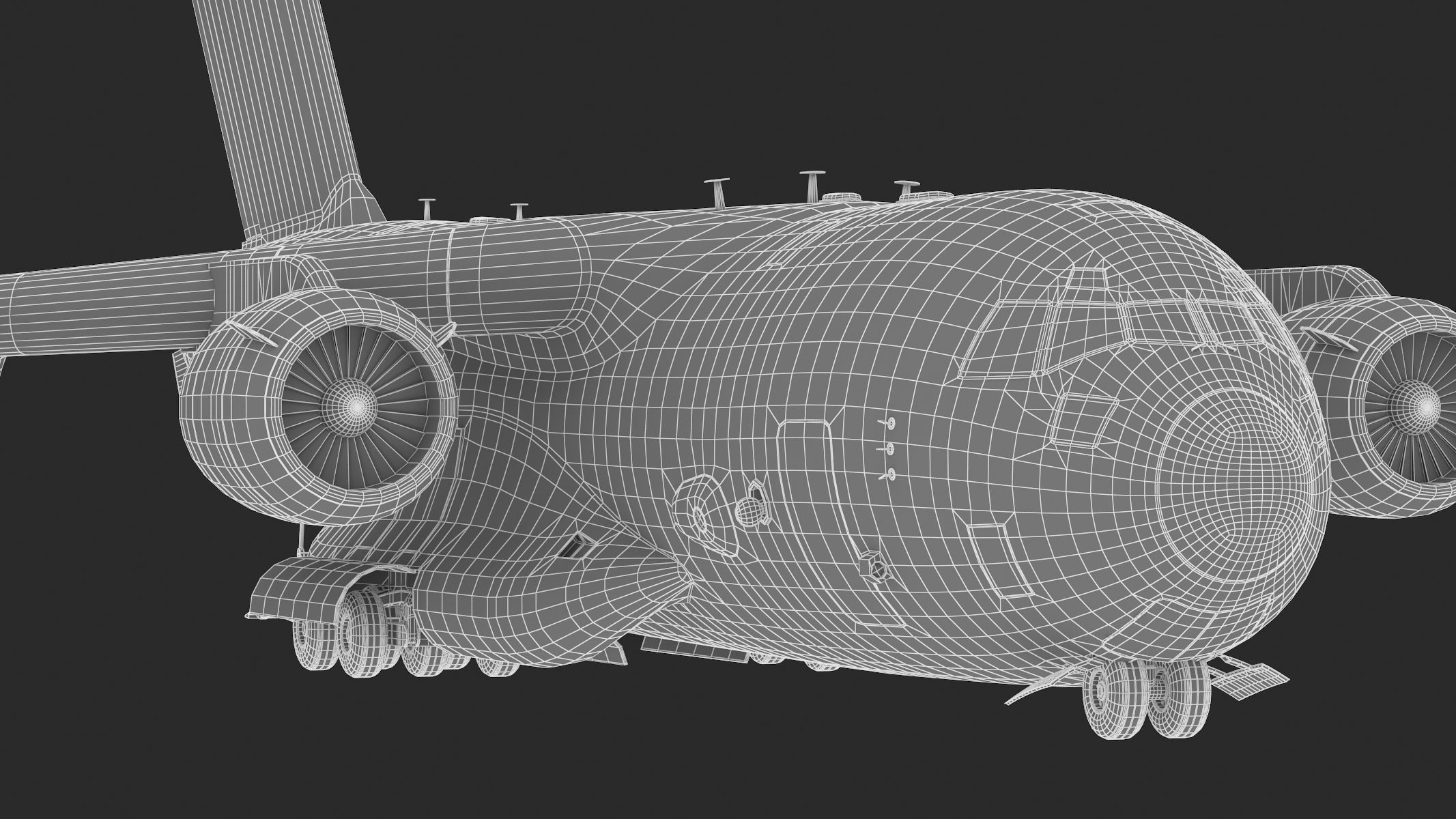 Boeing C-17 Globemaster 3D model_35