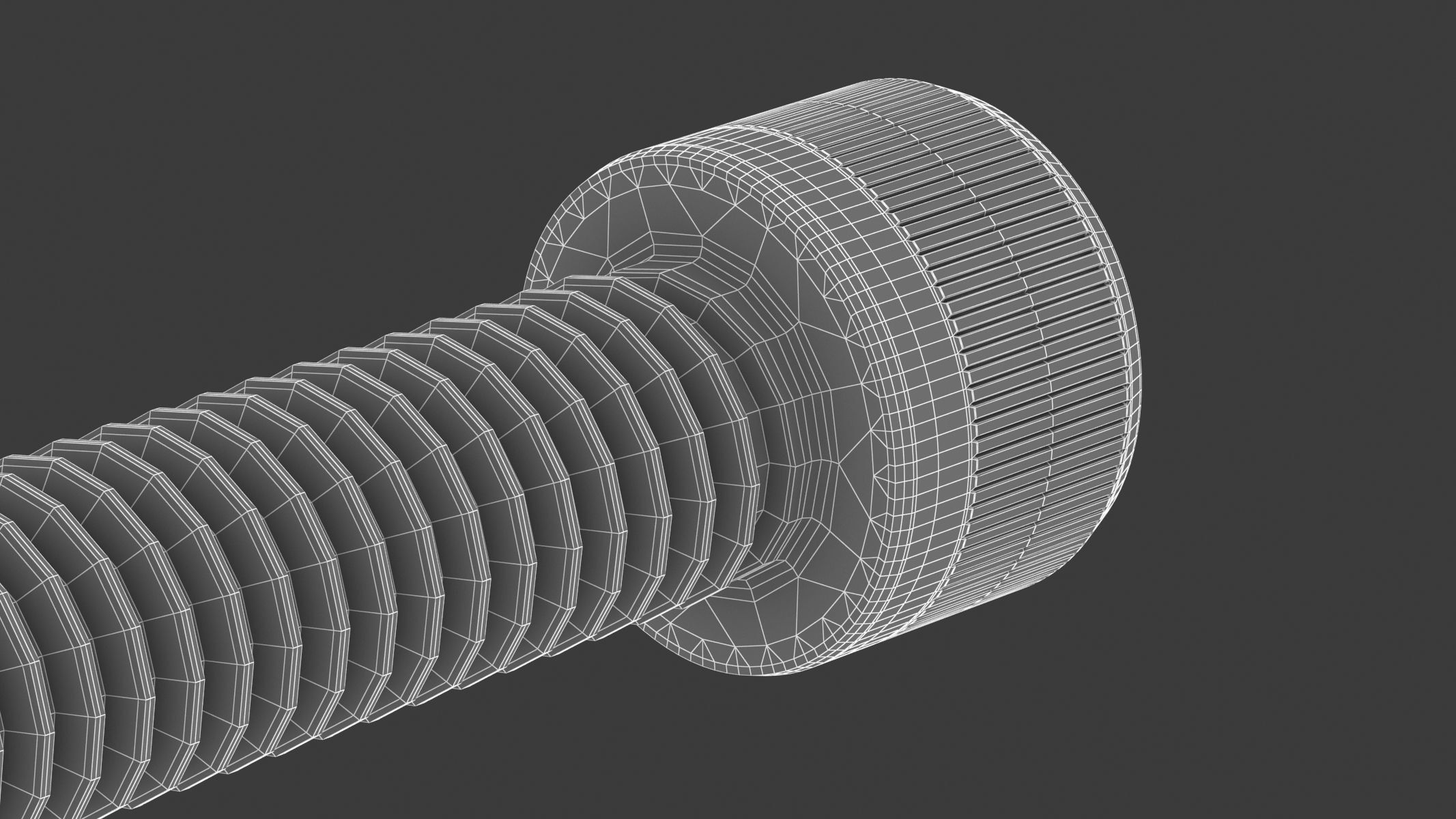 Socket Screw 3D model_7