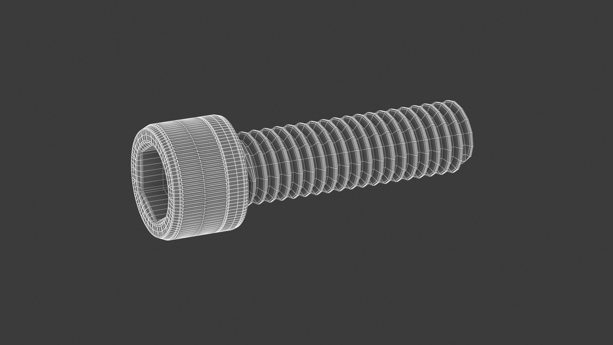 Socket Screw 3D model_5