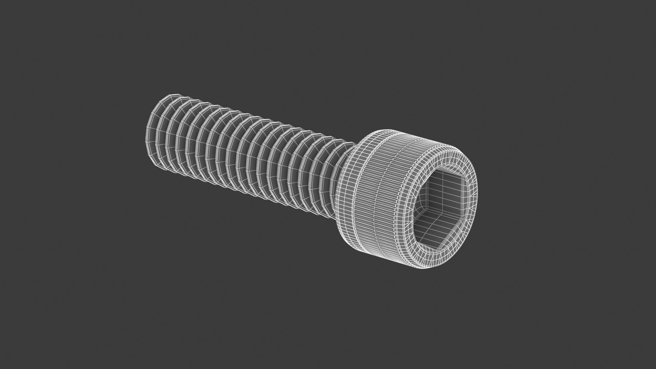 Socket Screw 3D model_6