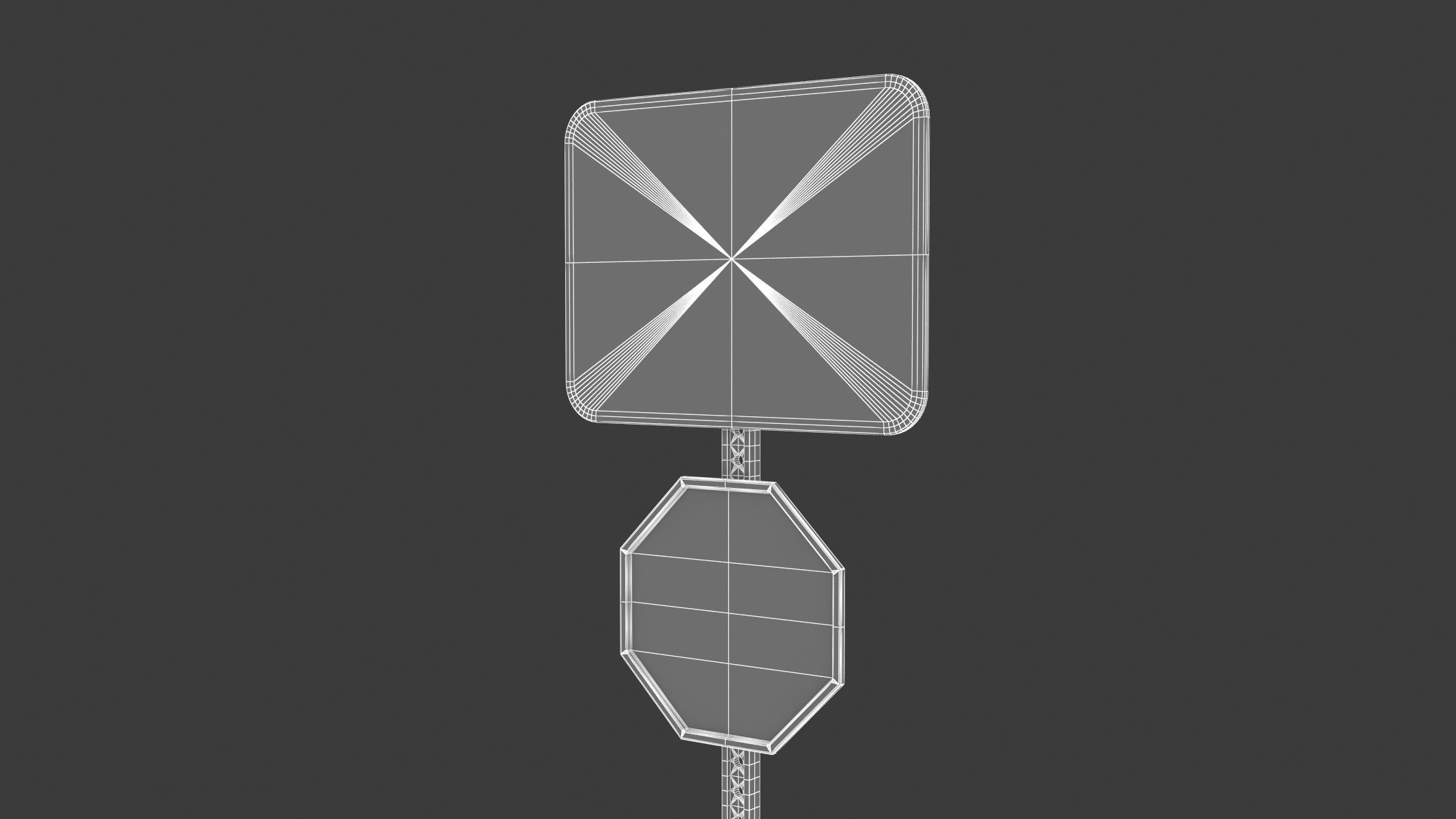 Street Sign 15 3D model_8