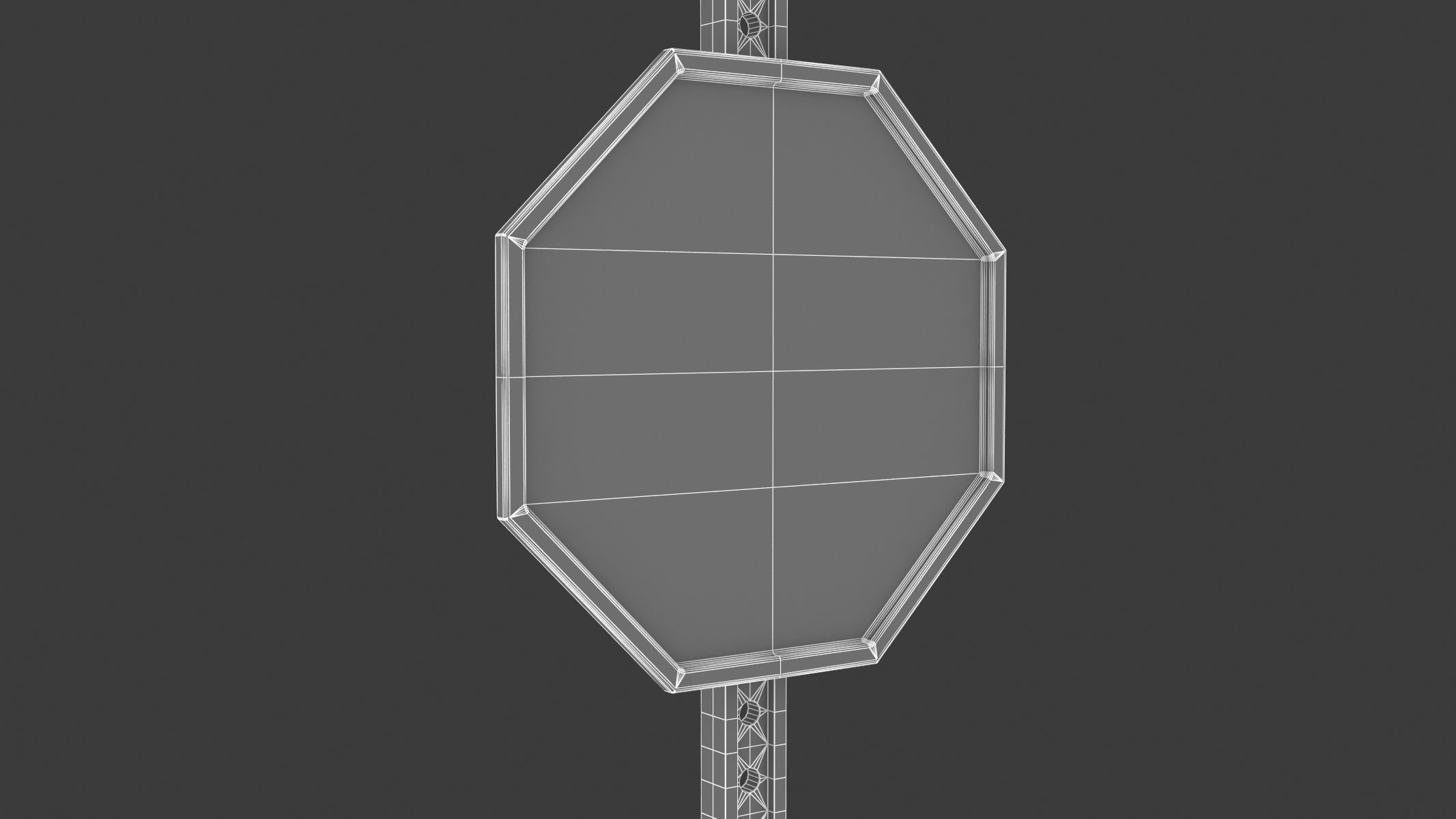 Street Sign 15 3D model_9