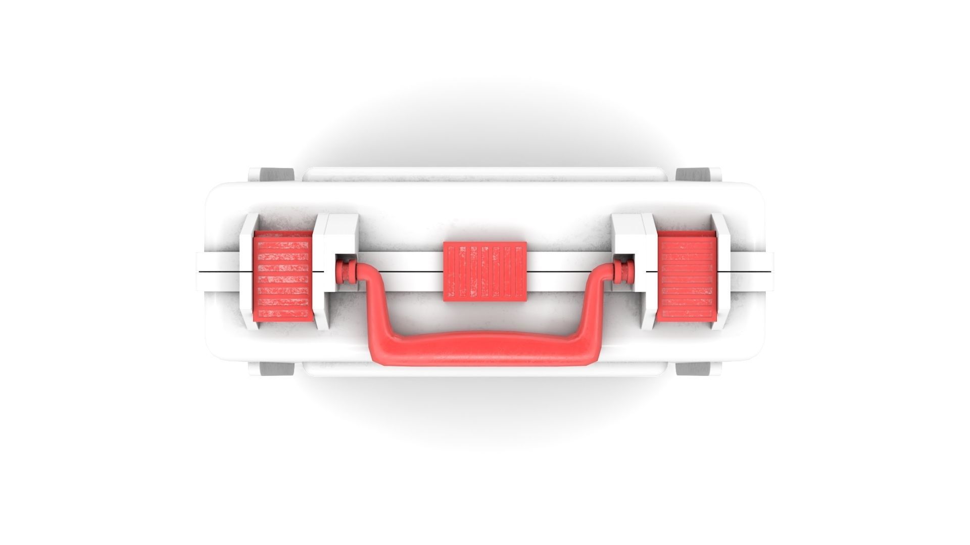 Medication Case Low-poly 3D model_4
